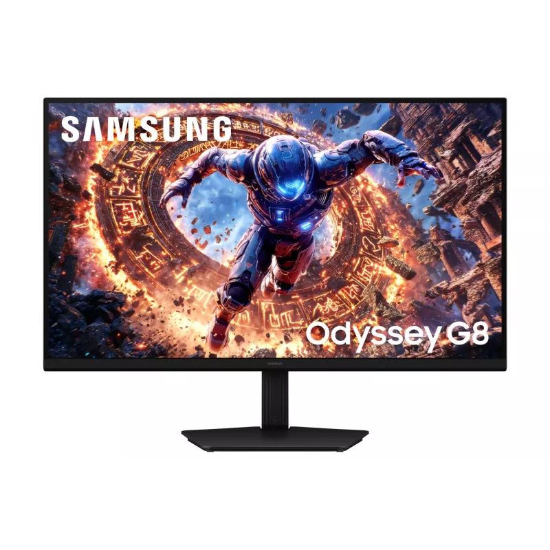 Samsung LS32HG806ESXEN Odyssey G8 32 inch 6K Ultra HD IPS 1ms 330Hz HDR Monitorius su USB Hub, Pivot, Reguliuojamu Aukščiu