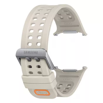 Samsung Marine Band Mocha (Large), skirtas Galaxy Watch Ultra /2 – Fluoroelastomerinis dirželis