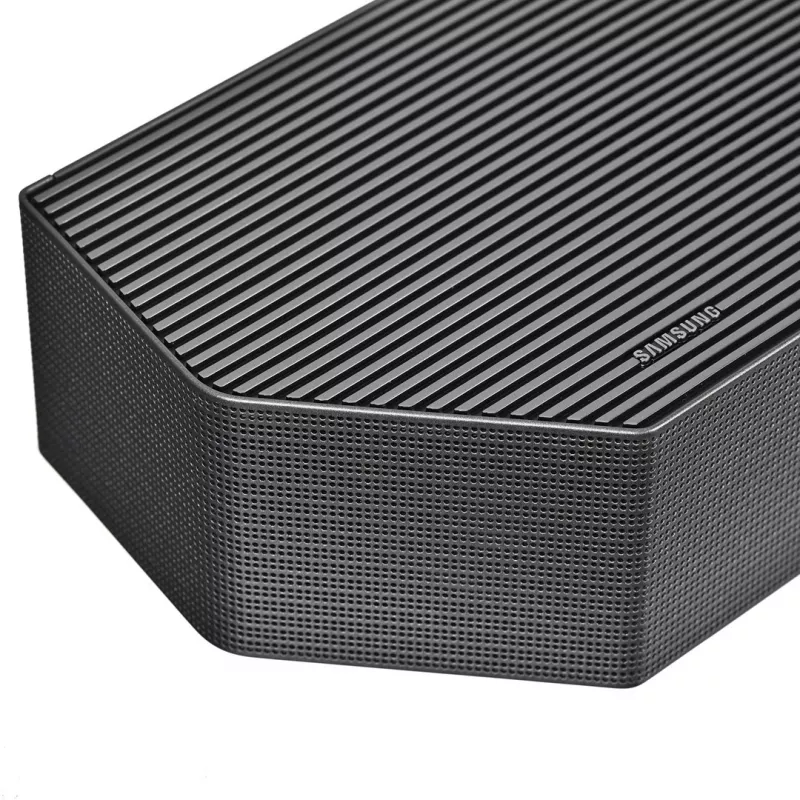 Samsung Q-Series HW-Q990H 11.1.4 kanalų garsiakalbių sistema su belaidžiu žemų dažnių garsiakalbiu ir galiniais garsiakalbiais, juoda