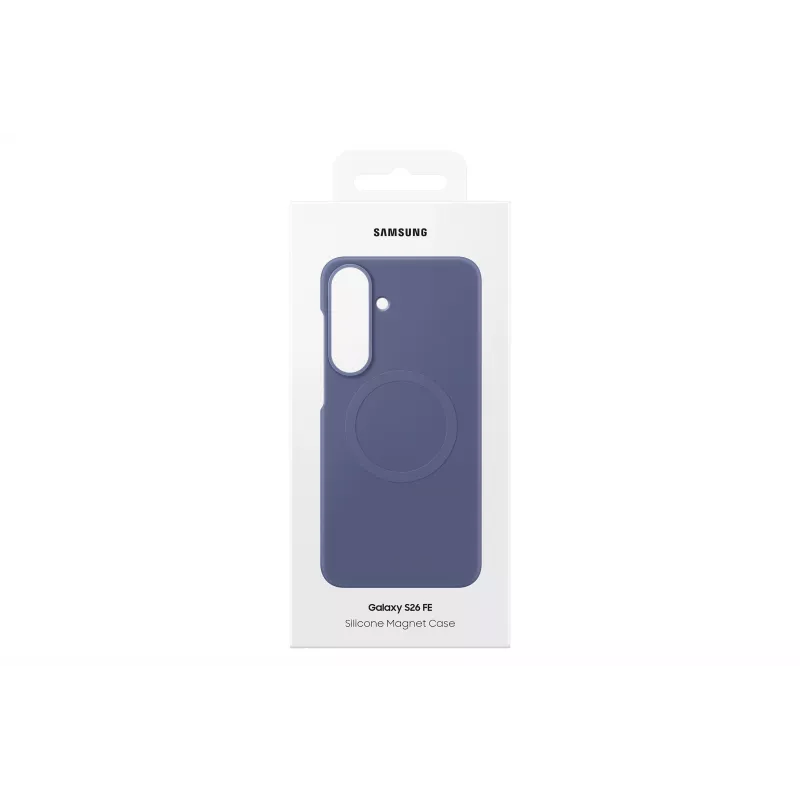 Samsung Silicone Magnet Case Galaxy S26 FE mėlynai violetinis