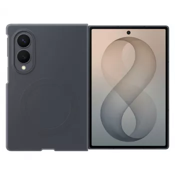 Samsung Silicone Magnet Case, skirtas Galaxy Z Fold5, juodos spalvos