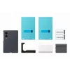 Samsung Silicone Magnet Case, skirtas Galaxy Z Fold5, juodos spalvos