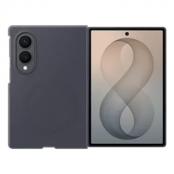 Samsung Silicone Magnet Case, skirtas Galaxy Z Fold5, juodos spalvos