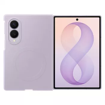 Samsung Silicone Magnet Case, skirtas Galaxy Z Fold8, violetinė