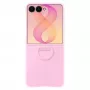 Samsung Silicone Ring Magnet Case, skirta Galaxy Z Flip8 – violetinė