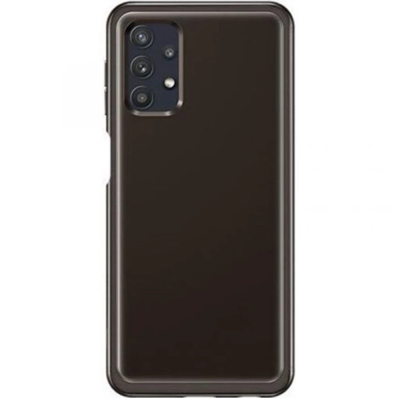 Samsung Soft Clear Cover, skirta Samsung Galaxy A32 5G, juoda