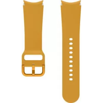 Samsung Sport Band, skirta Galaxy Watch (20 mm, S/M) - Garstyčių spalvos fluoroelastomeras ET-SFR86SYEGEU