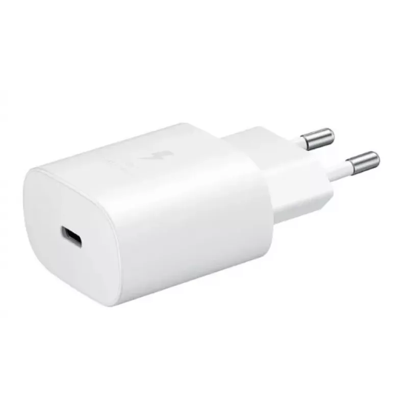 Samsung kelioninis adapteris TA800 USB-C 25W baltas (be laido)
