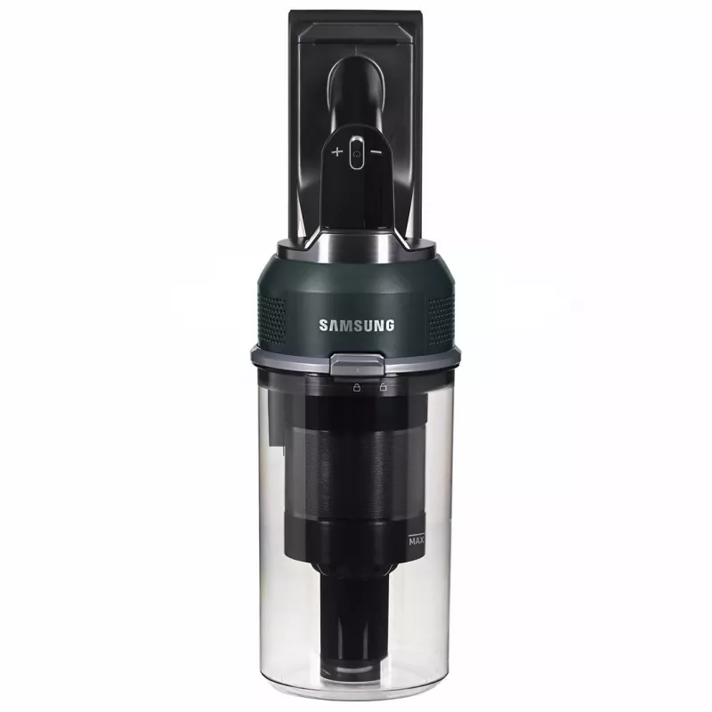 Samsung VS70H25WFT/GE belaidis stiebinis dulkių siurblys, be maišelio, 0,8 l, 150 W siurbimo galia, 40 min veikimo, HEPA filtras, lanksti rankena