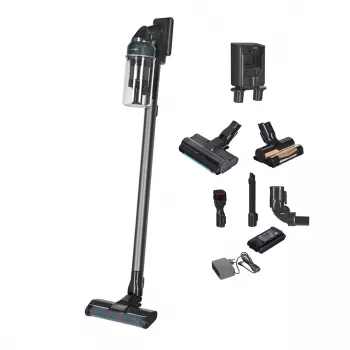 Samsung VS70H25WFT/GE belaidis stiebinis dulkių siurblys, be maišelio, 0,8 l, 150 W siurbimo galia, 40 min veikimo, HEPA filtras, lanksti rankena