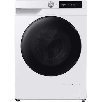 Samsung WD90HG6U94BEU4 skalbyklė su džiovintuvu, 9 kg skalbimas / 6 kg džiovinimas, 1400 aps/min, EcoBubble, balta