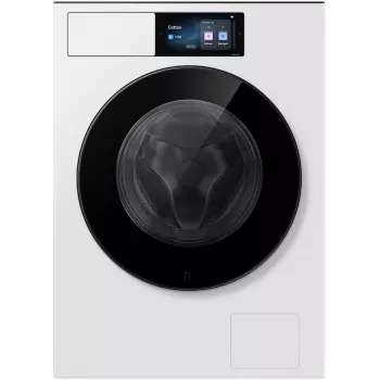 Samsung WF90H09C4WT2 9 kg 1400 aps./min priekinio pakrovimo skalbimo mašina su Ecobubble technologija, skaitmeniniu inverteriniu varikliu, VRT Plus, deimantiniu būgnu, LED ekranu, balta