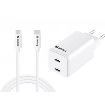 Sandberg AC įkroviklis USB-C PD65W EU 1.5M (441-75)