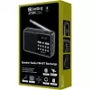 SANDBERG Speaker Radio FM+BT Recharge nešiojamas Bluetooth garsiakalbis su FM radiju, AUX, USB, MicroSD, 6W, juodas
