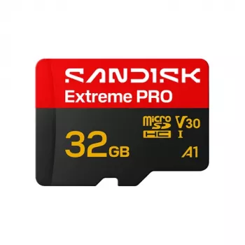 SanDisk Extreme PRO microSDHC 32GB UHS-I U3 V30 Memory Card up to 100 MB/s Read