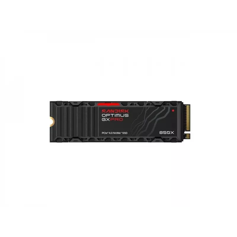 SanDisk Optimus GX PRO 850X 4TB vidinis SSD, M.2 2280 D5-M, PCIe 4.0 x4 NVMe, TCG Opal Encryption 2.01, integruotas radiatorius