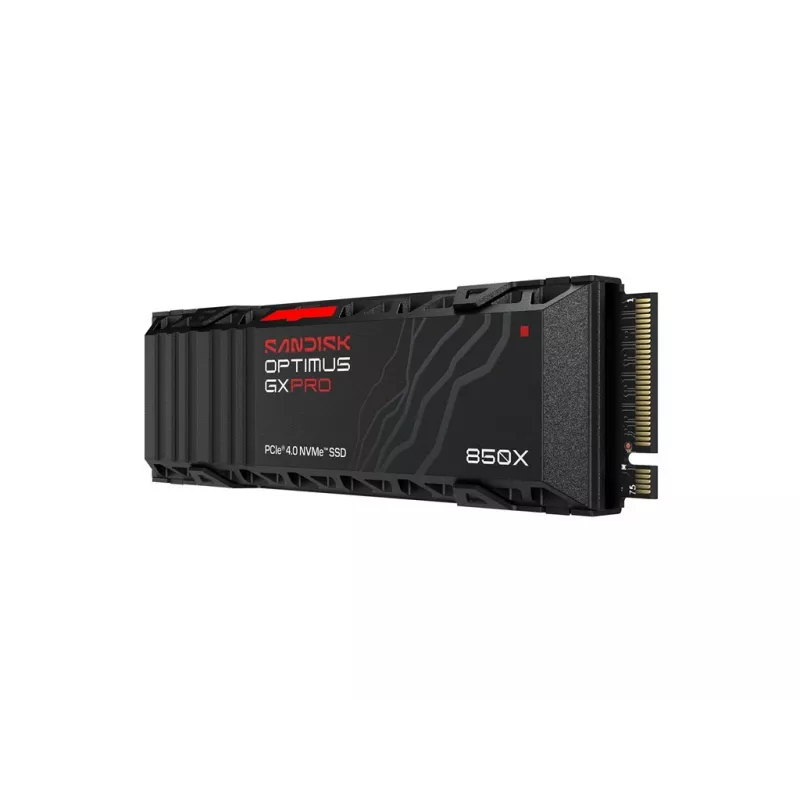 SanDisk Optimus GX PRO 850X 4TB vidinis SSD, M.2 2280 D5-M, PCIe 4.0 x4 NVMe, TCG Opal Encryption 2.01, integruotas radiatorius