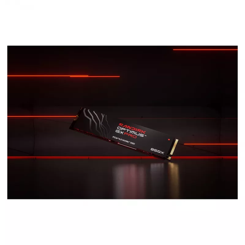 SanDisk Optimus GX PRO 850X 8TB M.2 2280 PCIe Gen4 x4 NVMe SSD su AES 256 bitų šifravimu