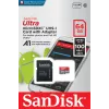 SanDisk Ultra 64GB microSDXC atminties kortelė su SD adapteriu