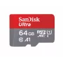 SanDisk Ultra 64GB microSDXC atminties kortelė su SD adapteriu