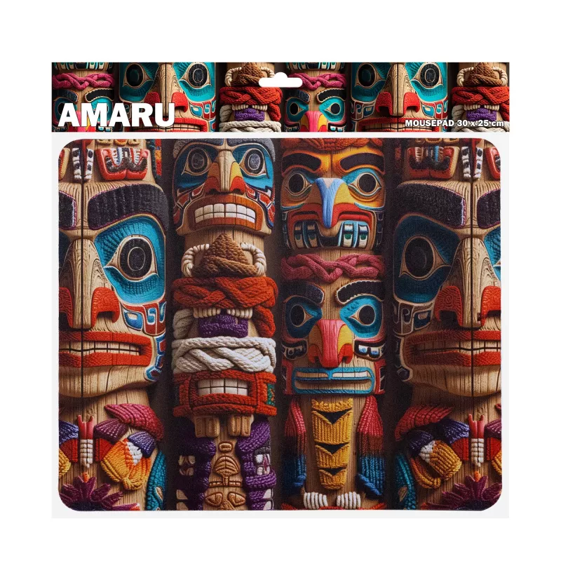 SBOX AMARU M MP-06 žaidimų pelės kilimėlis 300x250x2 mm juodas