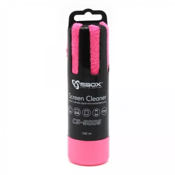 Sbox CS-5005P Ekrano valiklis 150 ml Rožinis