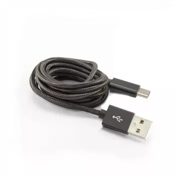 SBOX USB-TYPEC-15B USB-A į USB-C laidas 1,5 m, juodos gervuogės spalvos