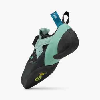 Scarpa Instinct VS Women's laipiojimo bateliai, 36.5, juoda/akvamarinas