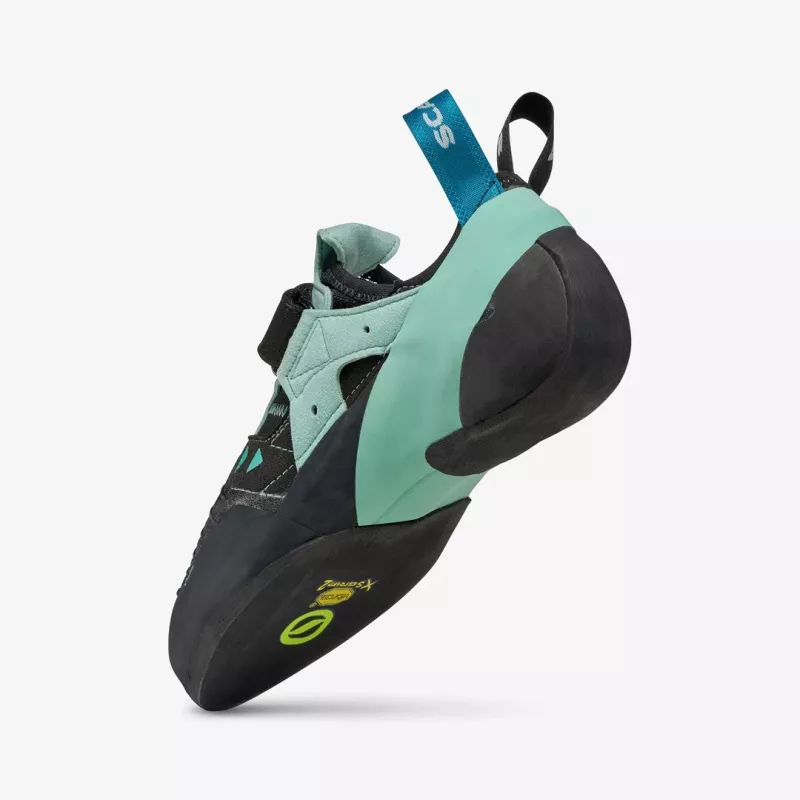 Scarpa Instinct VS Women's laipiojimo bateliai, 36.5, juoda/akvamarinas