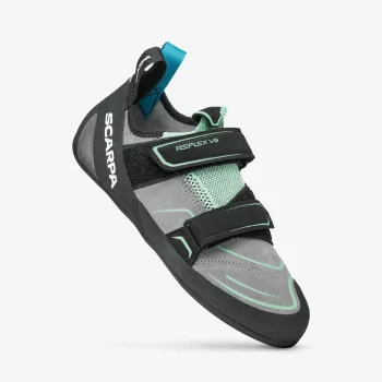 Scarpa Reflex VS moteriški laipiojimo bateliai – Mėtų/juodi – 39,5 dydis