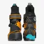 Scarpa Ribelle Tech 3 HD Mountaineering Boots - Black/Bright Orange - Size 45.5 EU