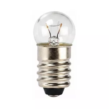 Scharnberger 93260 sferinė miniatiūrinė kaitrinė lempa E10 6V 0,6W 11,5x24mm