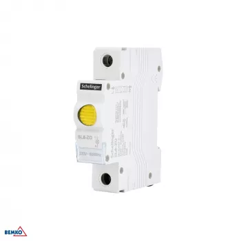 SCHELINGER SL8 LED signalinė lemputė geltona 230V AC panelinis montavimas IP65