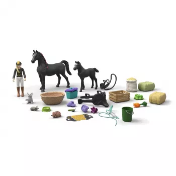 Schleich HORSE CLUB 2026 advento kalendorius - žiemos stebuklų pasivažinėjimas