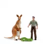 Schleich Pocket Set! Kangaroo Tour su reindžeriu