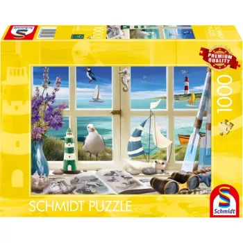 SCHMIDT SPIELE Studie am Meer (1000 Teile)