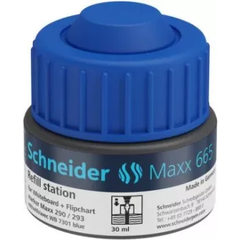 Schneider Maxx 665 Lentos markerių rašalo papildymas mėlynas 25 ml 166503