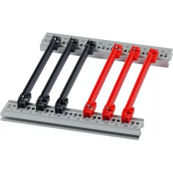 SCHROFF kreipianųjų batelių rinkinys 160TE 2mm raudoni (10 vnt.) 24568363