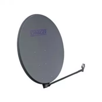 Schwaiger SPI1000.1 Offset palydovinė antena 100 cm pilka