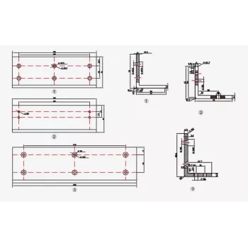 SCOT BK-1500ZL Sieninis laikiklis 32-70 colių TV / monitoriui, juodas, 40 kg talpa