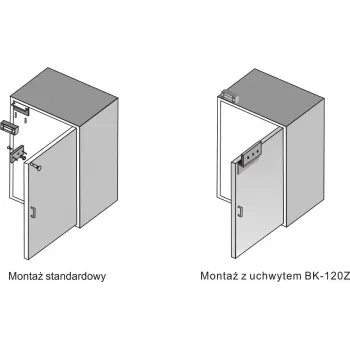SCOT EL-120 Electromagnetinė spyna 120kg (260lbs) 12V DC Fail-Safe paviršinio montavimo