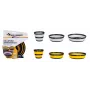 SEA TO SUMMIT Frontier UL 2P Folding Dishes Set – sulankstomi dubenys, puodeliai ir šakutės-šaukštai