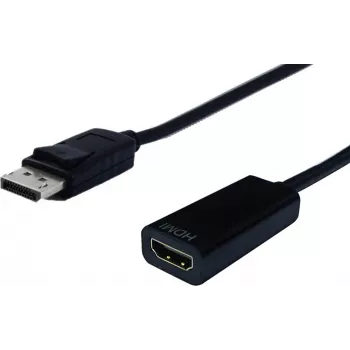 SECOMP STANDARD DisplayPort į HDMI adapteris, v1.2, DP male į HDMI female (S3204)