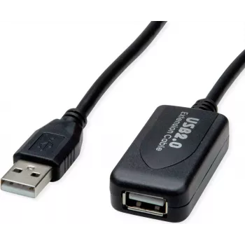 SECOMP STANDARD USB2.0 aktyvus prailginimo kabelis, ST/BU, 15m (S3116) (11.55.3116)