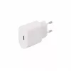 SEEK TOTI 20W USB-C PD nešiojamas sieninis greitasis įkroviklis, baltas