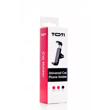 SEEK TOTI Mini Automobilinis Telefono Laikiklis ant Ortakio, Juodas