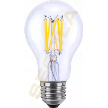 SEGULA LED lemputė High Power skaidri E27 7,5W 2700K reguliuojamo ryškumo
