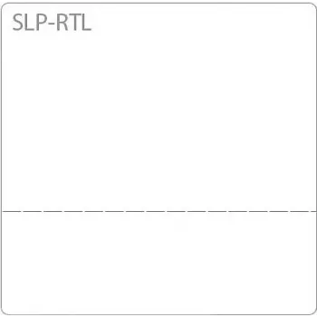 Seiko Instruments SLP-RTL pusiau lipnios siuntimo etiketės 37 x 37 mm, 1120 etikečių (2 ritinėliai x 560) Smart Label Printer 200, 220, 240, 420, 430, 440, 440 Office Administration Pack, 450 42100641