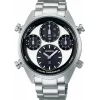 SEIKO SFJ001P1 Vyrų saulės energijos chronografinis laikrodis 42mm nerūdijantis plienas