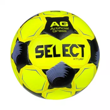 Select X-Turf v26 FIFA Basic Futbolo Kamuolys 5 Dydžio Geltona-Juoda-Violetinė